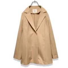 Andemiu アサチョウテーラードジャケット 麻調 ベージュのサムネイル