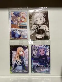 学園アイドルマスター　ウエハース３　葛城リーリヤ　紫雲清夏　４枚セット