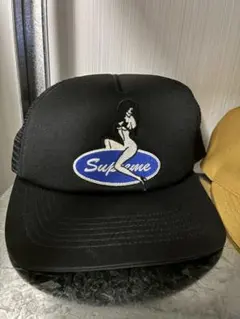 SUPREME pinup mesh back cap Black - メルカリ