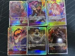 ワンピースカードop12 師弟の絆SR Rまとめ売り　各4枚