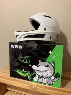 美品】WWW フルフェイスメルメット 「RUN＋」 Sサイズ ランバイク用 