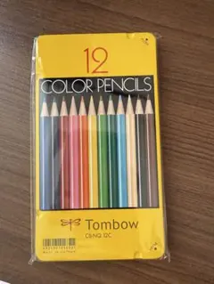 トンボ鉛筆 缶入色鉛筆 12色 NQ CB-NQ12C