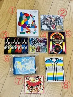 関ジャニ∞  Blu-ray・CD・DVD 8点セット　おまけ付き！