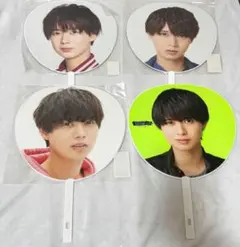 井上瑞稀　うちわ 8枚セット 未使用品】HiHi Jets 井上瑞稀 うちわ 2021〜2023 - メルカリ