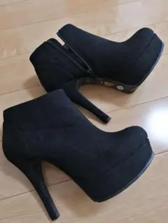 エスペランサ　ショートブーツ　厚底　ヒール　ギャル　23.5　24