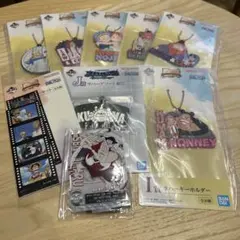 ワンピース ドラマティックメモリーズ ラバーキーホルダー6種+3種おまけ