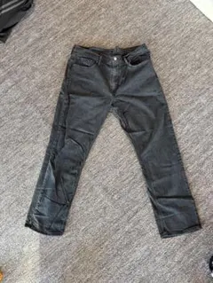 Levi Strauss & Co. ダークグレー ストレートジーンズ