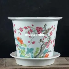 オールドノリタケ 牡丹柄 火鉢 昭和レトロ アンティーク 美品 希少