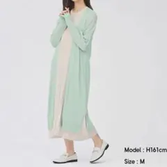 <新品>GUシアーロングカーディガン