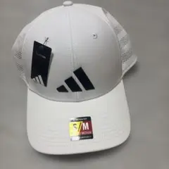 新品⭐︎adidas キャップ ホワイト S M ゴルフ　野球　キッズ　2026のサムネイル