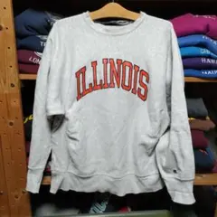 80'S CHAMPION トリコタグ リバースウィーブ イリノイスの赤が可愛い