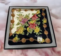 Burberrys 花柄 ハンカチ