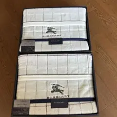 バーバリーシール織 綿毛布140✖️200 ２枚セット メルカリ