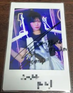 櫻坂46 的野美青 直筆サイン入りチェキ&マルチファイル(裏メッセージ