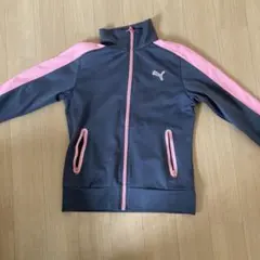 Puma ジップアップジャケット Sサイズ グレー/ピンク
