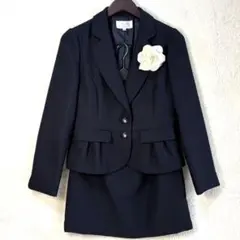 フォーマルスーツ ネイビー 11YR ママスーツ 入学式 卒業式 SAVIEM