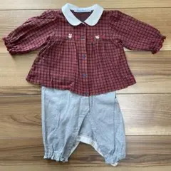 familiar カバーオール ロンパース　70