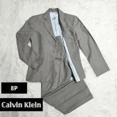 Calvin Klein レディース パンツスーツ ストライプ柄 8P 七五三