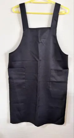 黒のポリエステル製エプロン Mサイズ