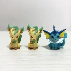 ポケモン　びっくらたまご　イーブイフレンズ　リーフィア　シャワーズ　3体セット