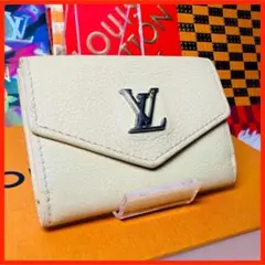 【セール】ルイヴィトン ポルトフォイユ ロックミニ コンパクト 折り財布 バナナ