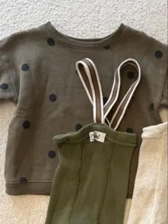 organiczoo ドットスウェット　1y〜2y