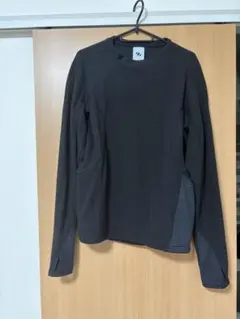 袋タグ付SANSANGEAR RIBBED LONG SLEEVES BLACK - メルカリ