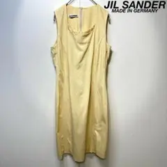 JIL SANDER シャーリング ショートスリーブ ワンピース - メルカリ