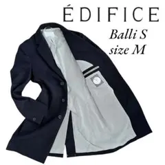 ÉDIFICE Bills S チェスターコート M ネイビー