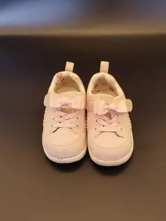 futafuta キッズ スニーカー ピンク リボン 14cm