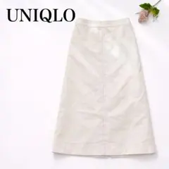 ユニクロ デニムジャージースカート ウエストゴム ストレッチ