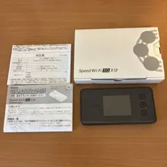 NEC Speed Wi-Fi 5G X12 モバイルルーター シャドーブラック