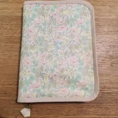 【美品&最終値下げ】A5手帳カバー　ポワンシェ　ハンドメイド　リバティ