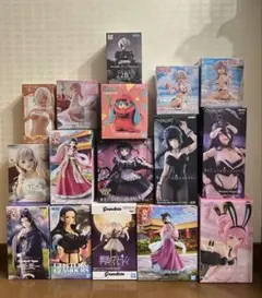 最新プライズフィギュア 18体 まとめ売り 美少女 ジャンプ 初音ミク