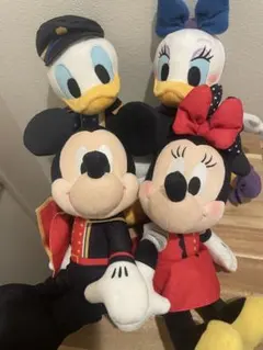 ミッキー・ミニー・ドナルド・デイジー ぬいぐるみセット