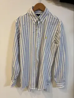 Ralph Lauren ストライプ ボタンダウンシャツ