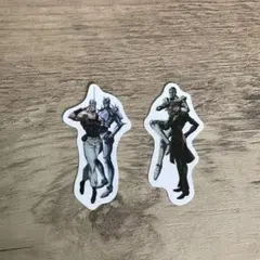 ジョジョの奇妙な冒険　スシロー　コラボ限定ステッカー　花京院　ポルナレフ