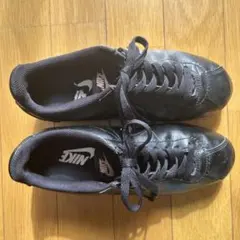 ナイキ ウィメンズ クラシック コルテッツ レザー スニーカー ブラック