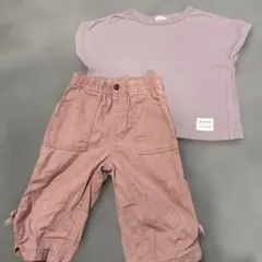 コットンピンクパンツ 95cm