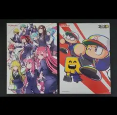 KONAMI コナミ　SOUND VOLTEXパワプロ　クリアファイル２枚セット