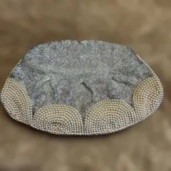 パールビーズクラッチバッグ