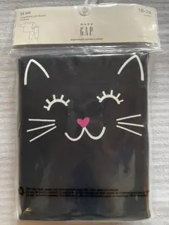 baby GAP ベビーパジャマ 18-24ヶ月 猫柄　黒