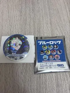 ブルーロック 凪　誠志郎　ホログラム缶バッジ