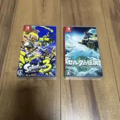 美品 Splatoon 3 & ゼルダの伝説 ティアーズ オブ ザ キングダム