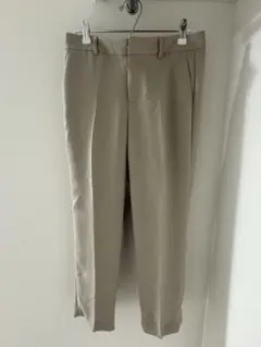 新品タグ付 クードシャンス テーパードパンツ スラックス ベージュ M 日本製