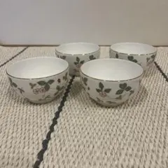 ・ウェッジウッド Wedgwood ワイルドストロベリー ライスボウル