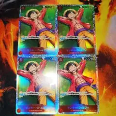 モンキー・D・ルフィ SR ST21-014 4枚セット - メルカリ