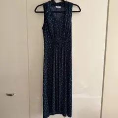 フランス製　EGERIE ノースリーブロングワンピース