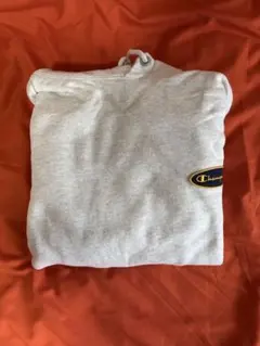 Champion グレー フード付きパーカー Mサイズ