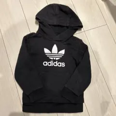adidas ブラック パーカー 110